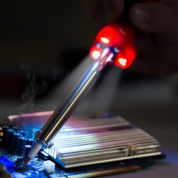 Spájkovačka s LED svetlom - 230V - 60W