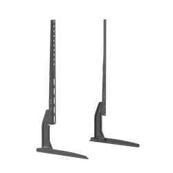 Univerzálna základňa na TV - čierna - 71 x 35 cm