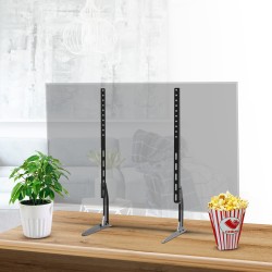 Univerzálna základňa na TV - čierna - 71 x 35 cm