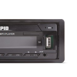 Prehrávač "Rapid" - 1 DIN - 4 x 50 W - BT - MP3 - AUX - SD - USB