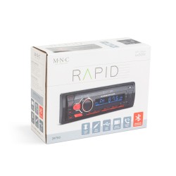 Prehrávač "Rapid" - 1 DIN - 4 x 50 W - BT - MP3 - AUX - SD - USB