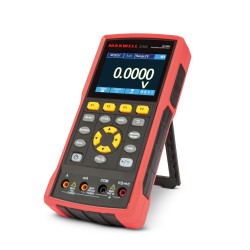 Ručný osciloskop - s akumulátorom - 3,5" farebný LCD - AC/DC, 400 V, 40 MHz, 2 kanály, 8K/4K