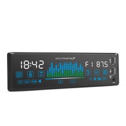 Prehrávač "PhantomX" - 1 DIN - 4 x 50 W - ovládanie gestami - BT - MP3 - AUX - USB