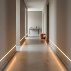 Kryt LED hliníkového profilu lišty