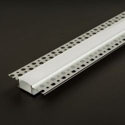 LED hliníkový profilový kryt – opál – 1000 mm (pre 41026A1)