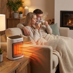 Midea Hriankovač - 2000 W - biely