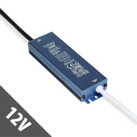 Stabilizovaný sieťový napájací zdroj - 12V DC - 60W, 5A - IP67