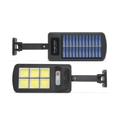 Solárny reflektor s pohybovým senzorom - nástenný - 6 LED