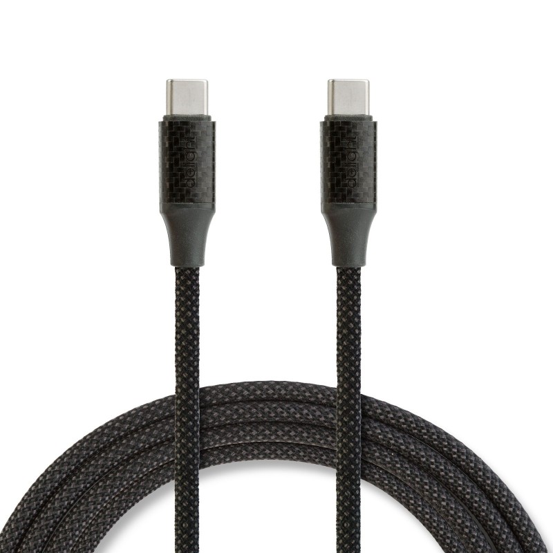 Dátový kábel - Type-C / Type-C - Magnetický - čierny - 1m - 3A - 60W