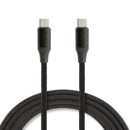 Dátový kábel - Type-C / Type-C - Magnetický - čierny - 1m - 3A - 60W