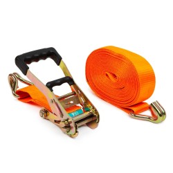 Upevňovací popruh s račňou - 10 m x 50 mm - max 2500 kg