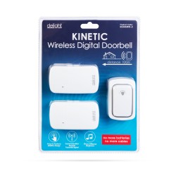 Digitálný bezdrôtový zvonček bez batérie so systémemo KINETIC