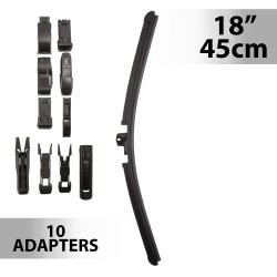 Stierač 18"/45 cm - s 10 adaptérmi