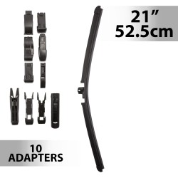 Stierač 21"/52,5 cm - s 10 adaptérmi