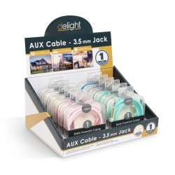 AUX dátový kábel - 3,5 mm jack ,