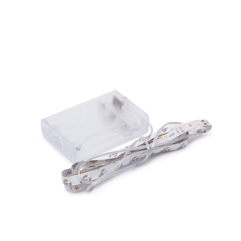 LED pás - teplá biela - 1 m - 3 x AA batérie