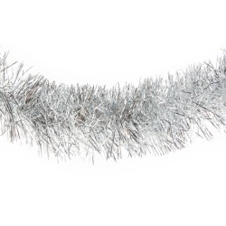 Girlanda - strieborná - 200 x 10 cm