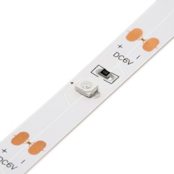 LED pás - farebný - 1 m - 3 x AA batérie