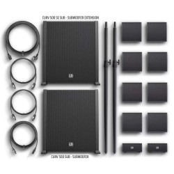 LD CURV500PS LD SYSTEMS ozvučovací set