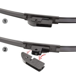 Stierač 20"/50 cm - s 10 adaptérmi