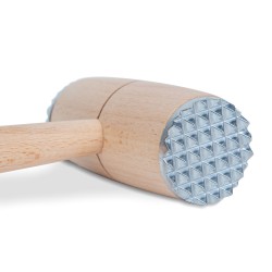 Drevené klepadlo - kovová vložka - 29 cm