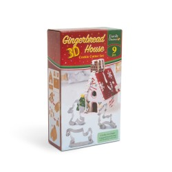 Forma na vykrajovanie - 3D perníkový domček