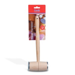 Drevené klepadlo - kovová vložka - 29 cm