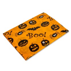 Halloweenska dekorácia - stolový obrus - flanel - 132 x 178 cm