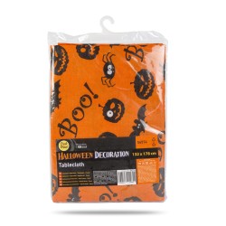 Halloweenska dekorácia - stolový obrus - flanel - 132 x 178 cm