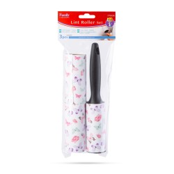 Čistiaci valček na oblečenie - 3 ks - 100 mm - 10 listov