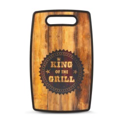 Doska na krájanie - "BBQ" 3 druhy dizajnu - 37 x 23 cm