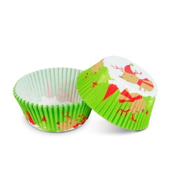 Sada muffin foriem - vianočná - 100 ks / balenie