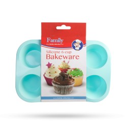 Silikónová forma na 6 muffinov