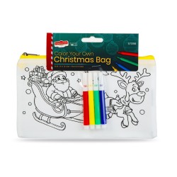 Vyfarbovateľný peračník – so 4 fixkami – 21 x 12 cm – 2 druhy
