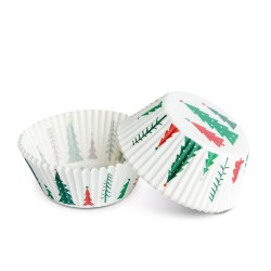 Sada muffin foriem - vianočná - 100 ks / balenie
