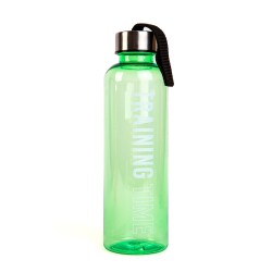 Športová fľaša - plastová, priehľadná - 550 ml - v 3 farbách
