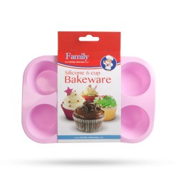 Silikónová forma na 6 muffinov