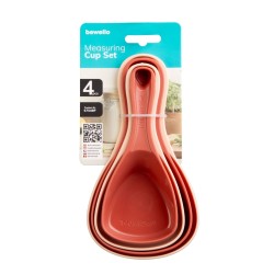 Sada odmeriek - plast - 17 x 9,3 x 6 cm - 4 ks / balenie