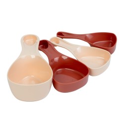 Sada odmeriek - plast - 17 x 9,3 x 6 cm - 4 ks / balenie
