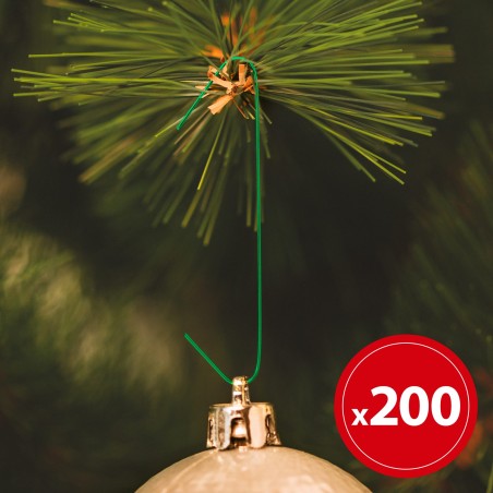 Vešiak na salónky - tmavozelené - 200 ks / balenie