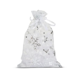 Darčeková taška z organzy - 3 druhy - 10 x 15 cm