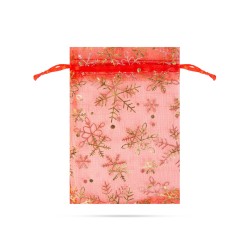 Darčeková taška z organzy - 3 druhy - 10 x 15 cm