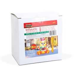 Nafukovací macík - 150 cm - IP44 - 6 LED - 100 - 240 V
