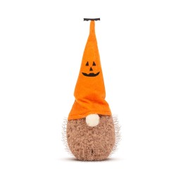 Halloweensky LED trpaslík - polyester - 20 cm - 2 druhy