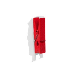 Vianočný štipec so stuhou - mikuláš - 22 x 35 mm - 18 ks , 2 m / balenie