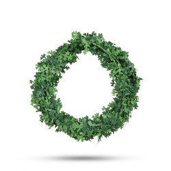 Vianočná dekorácia - zelená girlanda - 2,5 m