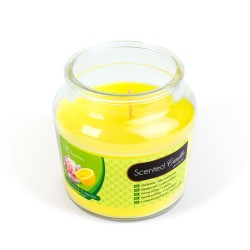 Vonná sviečka - s vrchnákom - sladký citrón & pivonka - 310 g