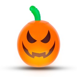 Nafukovacia RGB LED halloweenska tekvica - 40 cm