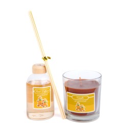 Sada vonnej sviečky a tyčinky - perník - 120 g + 100 ml