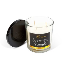 Vonná sviečka - "zamatové snehové vločky" - 350 g
